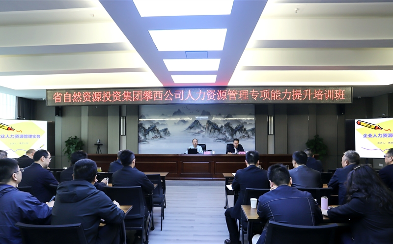 攀西公司成功举办人力腾龙国际平台管理能力提升培训
