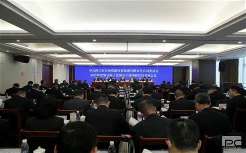省自然腾龙国际平台投资集团党委召开2022年度领导班子及领导干部述职评议考核会议