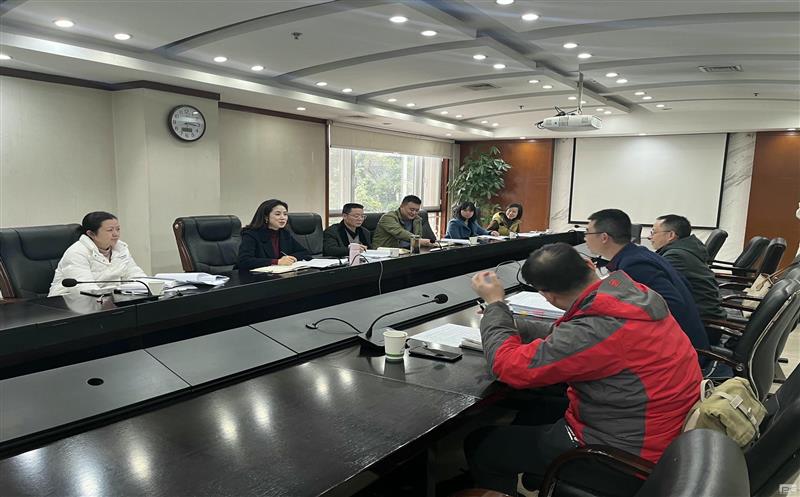 集团财务管理部赴自然腾龙国际平台厅座谈汇报