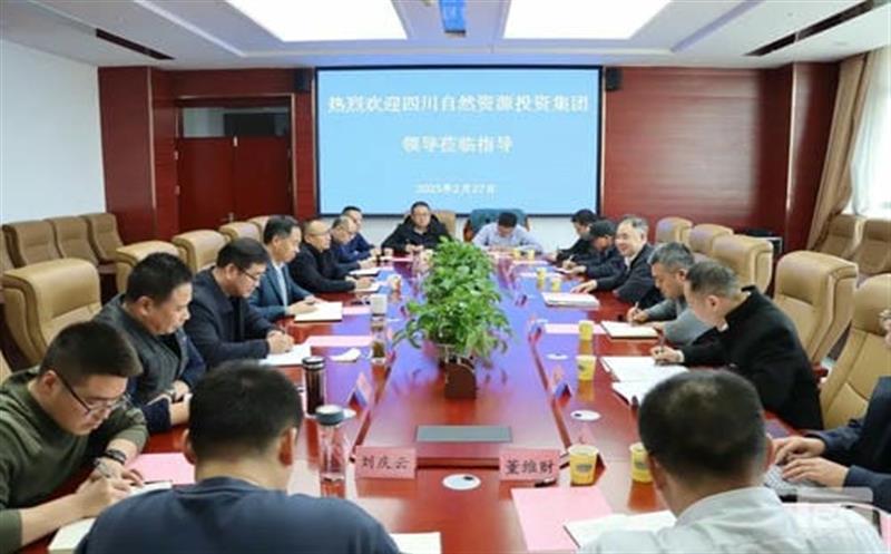 省自然腾龙国际平台投资集团与青海省有色地质矿产勘查局交流座谈