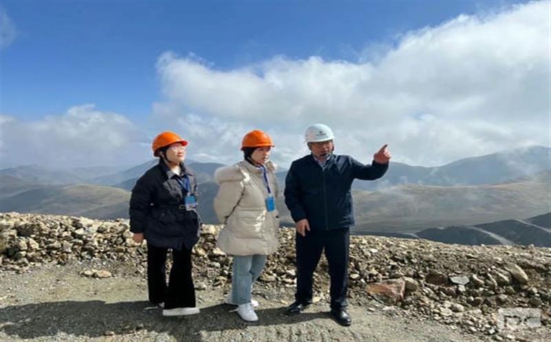 省自然腾龙国际平台厅财务与资金运用处和集团财务部赴松树南沟金矿检查工作